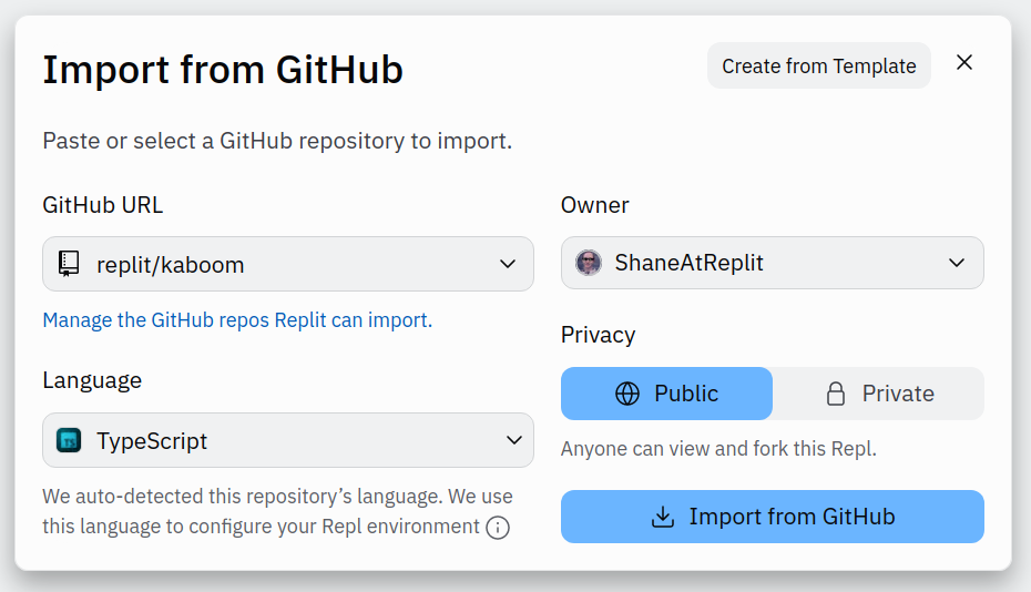 Deploying A GitHub Repository | Replit Docs